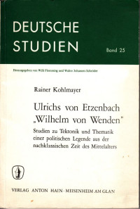 Kohlmayer%2C+Rainer%3A%3AUlrich+von+Etzenbach+%22Wilhelm+von+Wenden%22.